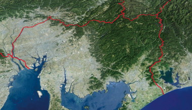 ラスター地図重ねあわせ機能